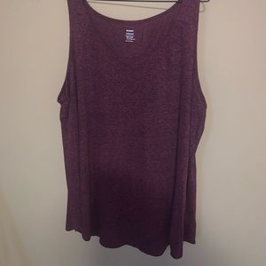 Old navy maroon relaxed tank top